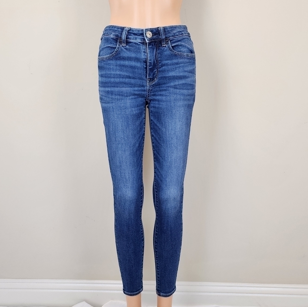 American Eagle next level stretch hi-rise jegging Jeans pants - Picture 3 of 11